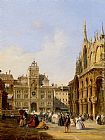 A View Of St Mark's Square by Edward Pritchett